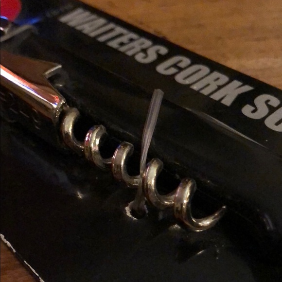 Winware Black Waiters Cork Screw - Picture 2 of 5